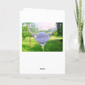 ブラザーマーティニゴルフボール誕生日 カード (裏面)