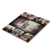 ブラザーモダンフリ最高のーズDark Photo Collage タイル (側面)