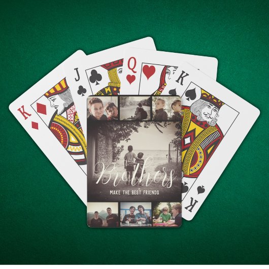 ブラザーモダンフリ最高のーズDark Photo Collage トランプ