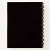 ブラザーモダンフリ最高のーズDark Photo Collage ノートブック (裏面)