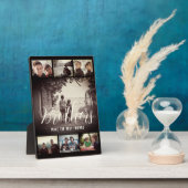 ブラザーモダンフリ最高のーズDark Photo Collage フォトプラーク (側面)