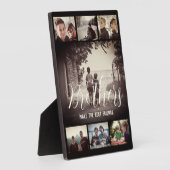 ブラザーモダンフリ最高のーズDark Photo Collage フォトプラーク (側面)