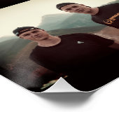 ブラザーモダンフリ最高のーズDark Photo Collage ポスター (コーナー)