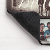 ブラザーモダンフリ最高のーズDark Photo Collage マウスパッド (コーナー)