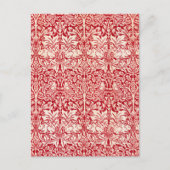 ブラザーラビットbyウィリアム・モリス ポストカード (正面)