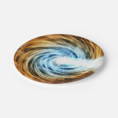 ブラザールブラックホールパワー銀河系 ペーパープレート (アングル)