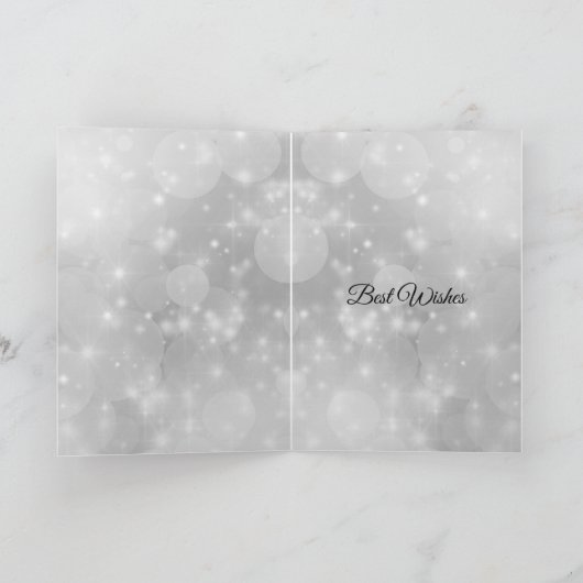 ブラザー勇気付けられるポエムデザイン挨拶 カード (内部)