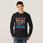 ブラザー大学の最初の日ママパパ戻るT Tシャツ (正面フル)
