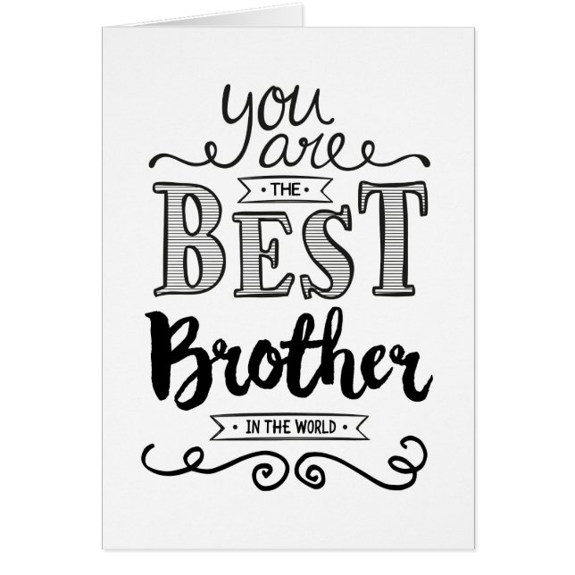 ブラザー最高のイン・ザ・ワールド誕生日 (正面)