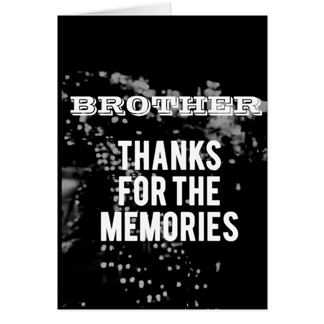 **ブラザー最高のエバ**ハッピーバースデー (正面)