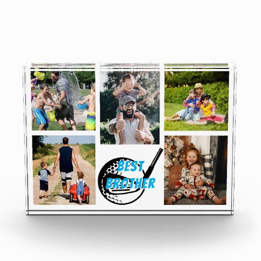 ブラザー最高のゴルフ フォトブロック (正面)