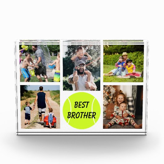 ブラザー最高のテニス フォトブロック (正面)