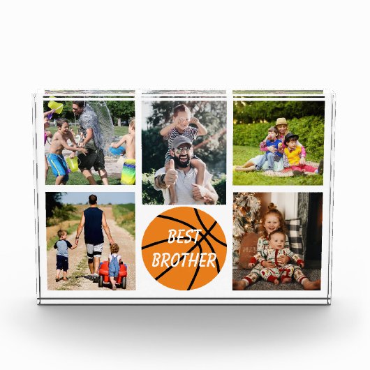 ブラザー最高のバスケットボール フォトブロック (正面)