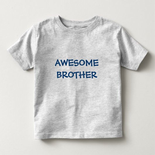 ブラザー素晴らし・幼児Tシャツ トドラーTシャツ (正面)