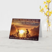 ブラザー誕生日カード カード (黄色い花)