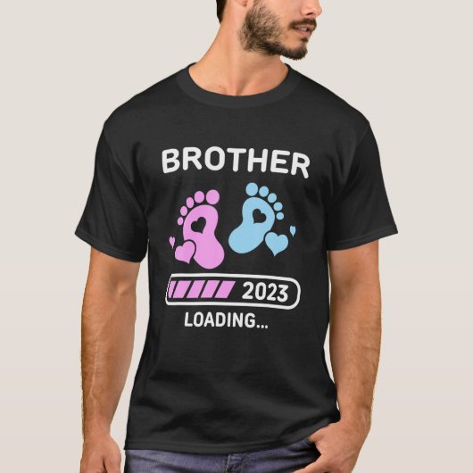 ブラザー2023積込み妊娠発表New Br Tシャツ (正面)