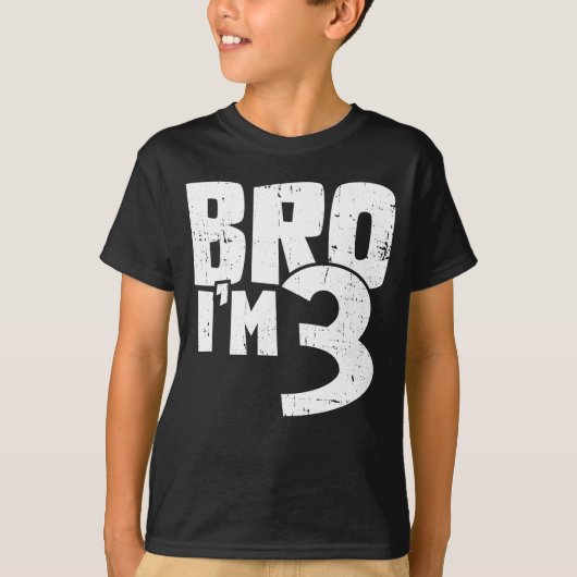 ブラザー3歳だよ Tシャツ (正面)
