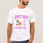 ブラザー・オブ・ザ・誕生日・ガール Tシャツ (正面)