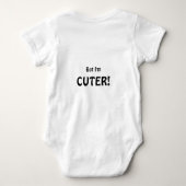 ブラザー・カーター・ロンパー ベビーボディスーツ (裏面)