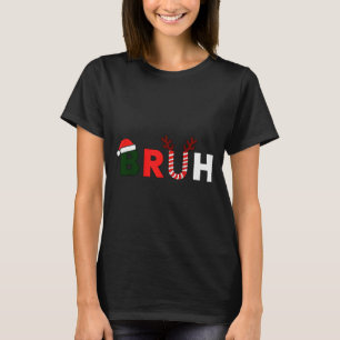 ブラザー クリスマス キッズ サンタ 少年 おもしろ パーティー ウィ Tシャツ