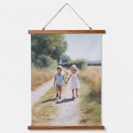 ブラザー&シスターラブ 吊り下げ型タペストリー