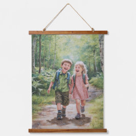 ブラザー&シスターラブ 吊り下げ型タペストリー