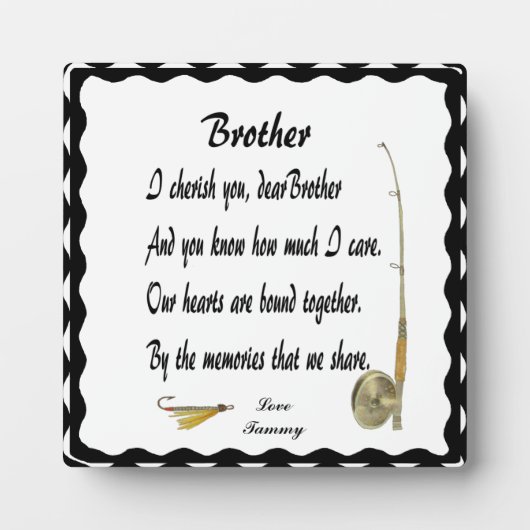 ブラザー・プラーク フォトプラーク (正面)