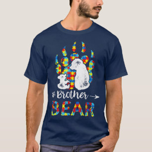 ブラザー・ベアー自閉症意識 Tシャツ