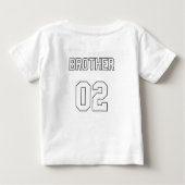 ブラザー ベビーTシャツ (裏面)