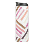 ブラシかわいらし線パターン タンブラー (回転右)