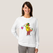 ブラシでペインターとしてバ絵を描ナナ Tシャツ (正面フル)