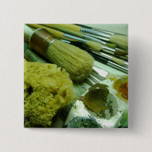 ブラシと絵を描