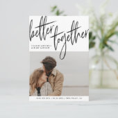 ブラシのスクリプトを一緒に良い日付写真を保存 セーブザデート (スタンド正面)