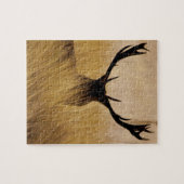 ブラシのスタッグ – 8x10 - 110個 ジグソーパズル (横)