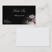 ブラシの名刺を構成して下さい 名刺 (正面/裏面)