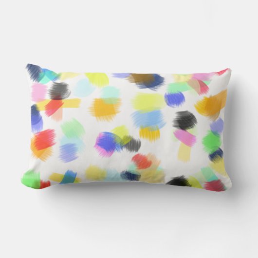 ブラシの枕 ランバークッション (正面)