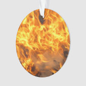 ブラシの焼き付け オーナメント (正面)