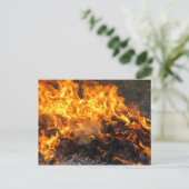 ブラシの焼き付け ポストカード (スタンド正面)