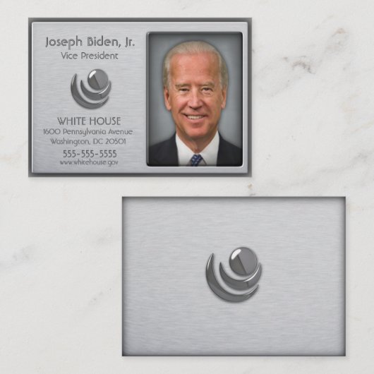 ブラシをかけられたアルミニウムカスタムなプロフィールカード 名刺 (正面/裏面)