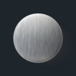 ブラシをかけられたアルミニウム金属 缶バッジ<br><div class="desc">zazzleのあらゆるプロダクトの背景として素晴らしいここに働かせる自然な見るブラシをかけられたアルミニウム質。</div>