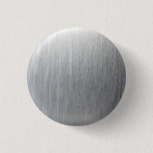 ブラシをかけられたアルミニウム金属 缶バッジ