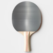 ブラシをかけられたアルミニウム 卓球ラケット (正面)