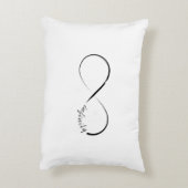 ブラシをかけられたポリエステルアクセントの枕 アクセントクッション (裏面(縦))