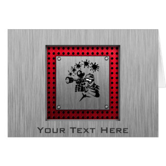 ブラシをかけられた金属の一見のペイントボール