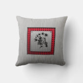 ブラシをかけられた金属の一見のペイントボール クッション (裏面)