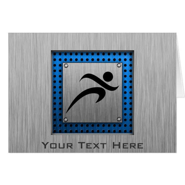 ブラシをかけられた金属の一見のランニング (正面横)