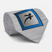 ブラシをかけられた金属の一見のランニング ネクタイ (ロール)