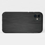 ブラシをかけられた金属の一見のiPhone 5の箱 Case-Mate iPhoneケース (裏面(横))