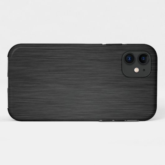 ブラシをかけられた金属の一見のiPhone 5の箱 Case-Mate iPhoneケース (裏面(横))