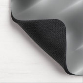 ブラシをかけられた金属の渦巻 マウスパッド (コーナー)